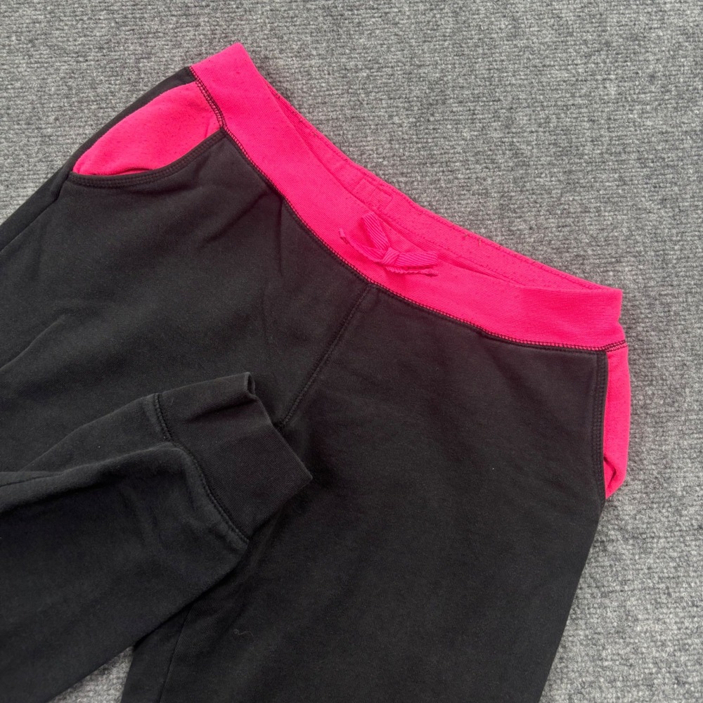 Nike SB Joggers Size XL Black Pink Fleece Sweatpants Activewear Gym Women's